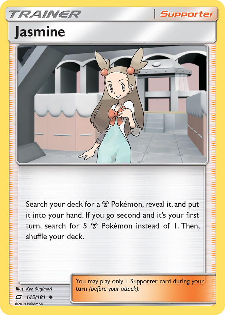 Jasmine 145/181 Uncommon | Team Up | Pokemon Card – Brickheads
