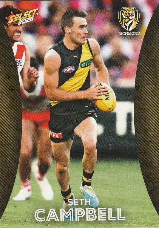 Seth Campbell #146 Richmond Tigers | 2025 Select AFL Footy Stars | Trading Card