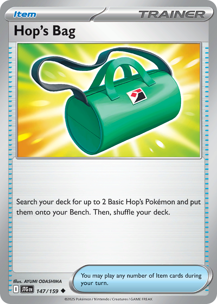 Hop's Bag 147/159 Uncommon | Journey Together | Pokemon Card