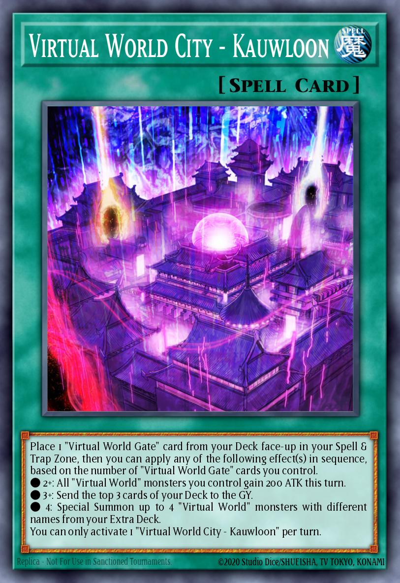 Virtual World City Kauwloon - PHRA-EN055 Super Rare | Yu-Gi-Oh! Card