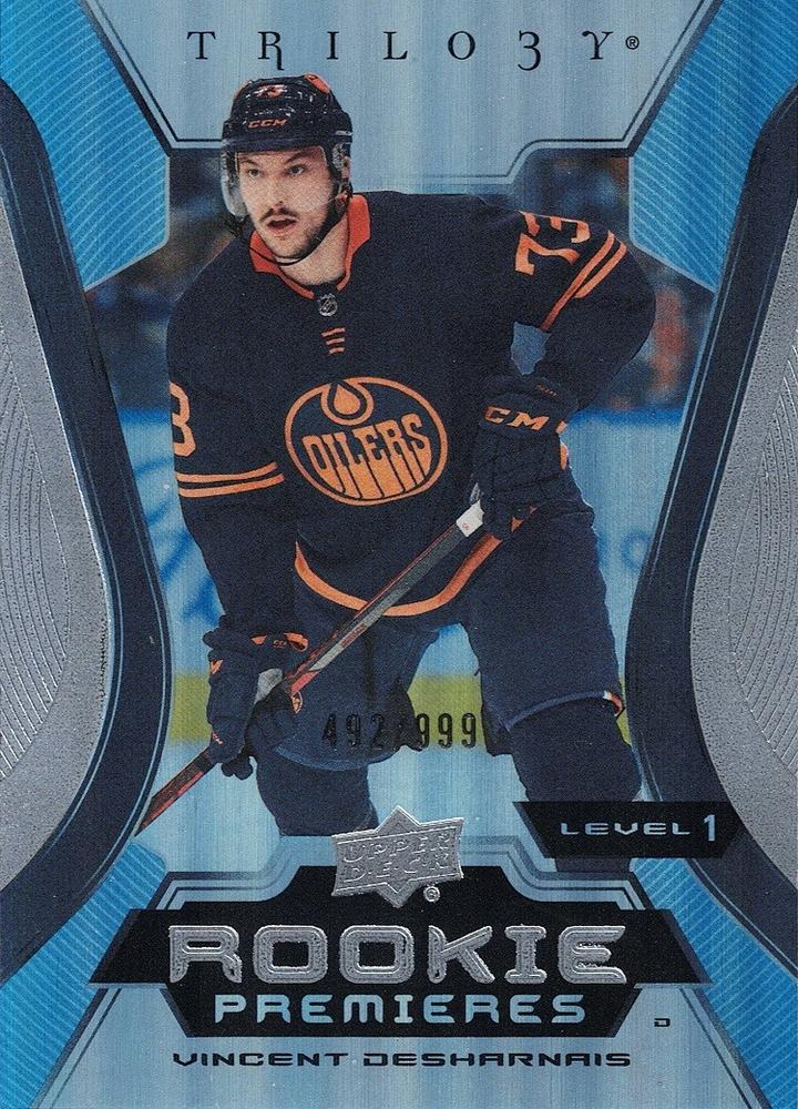 Vincent Desharnais #148 Edmonton Oilers | 2023-24 Upper Deck Trilogy | NHL Trading Card