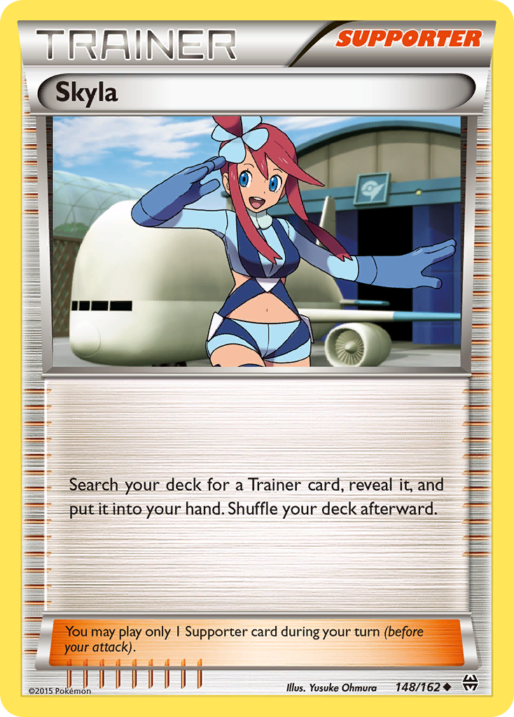 Skyla 148/162 Uncommon | BREAKthrough | Pokemon Card