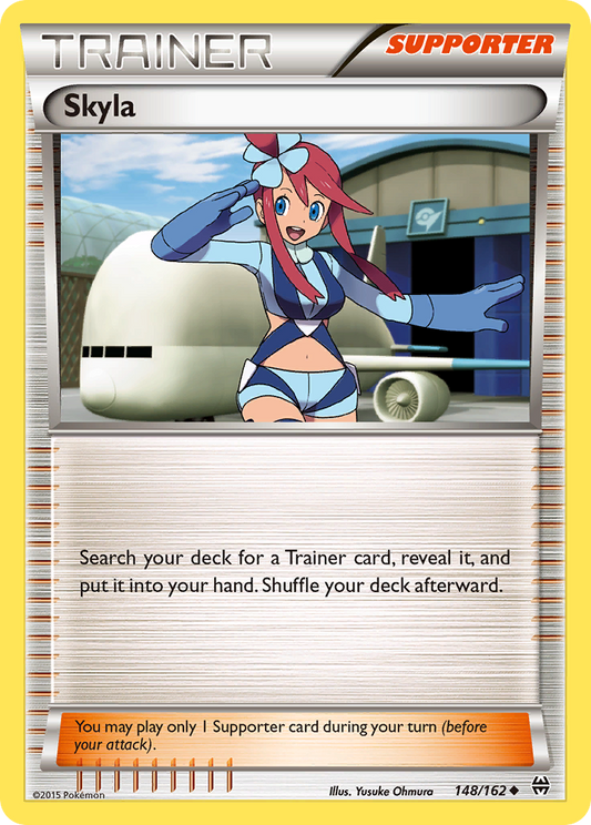 Skyla 148/162 Uncommon | BREAKthrough | Pokemon Card