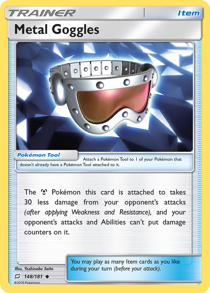 Metal Goggles 148/181 Uncommon | Team Up | Pokemon Card