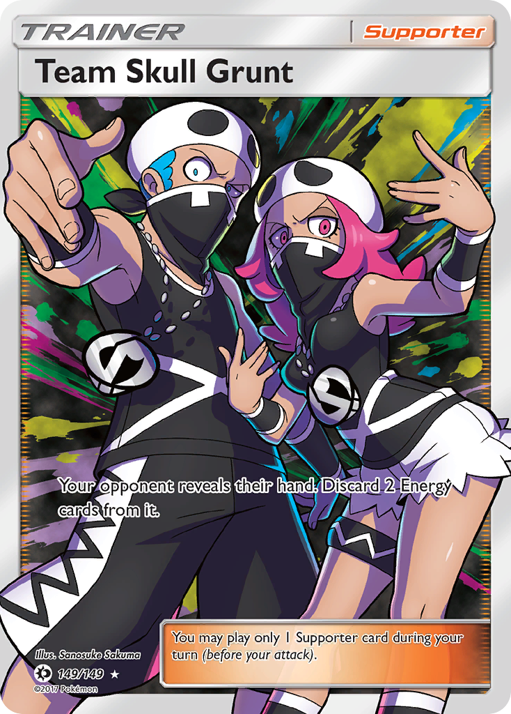 Team Skull Grunt 149/149 Rare Ultra | Sun & Moon | Pokemon Card