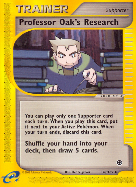 Professor Oak's Research 149/165 Uncommon | Expedition Base Set | Pokemon Card