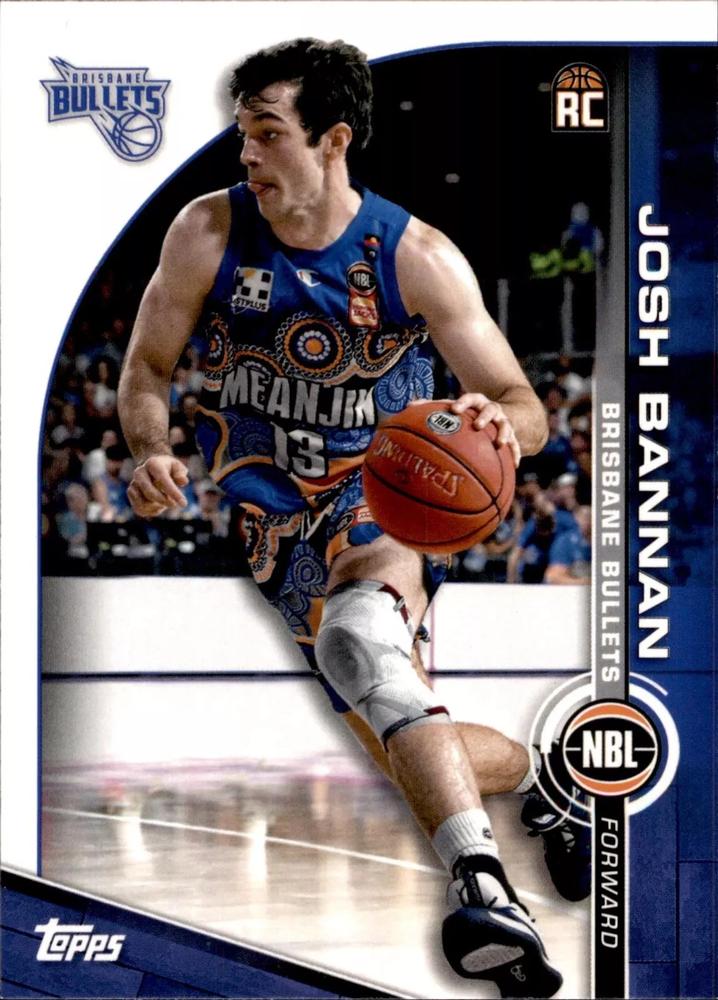 Josh Bannan #14 Brisbane Bullets | 2023-24 Topps NBL | NBL Trading Card