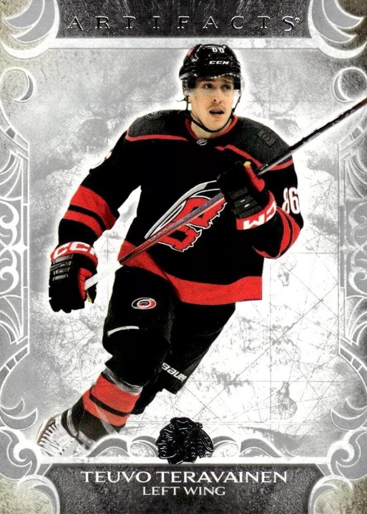 Teuvo Teravainen #14 Chicago Blackhawks | 2024-25 Upper Deck Artifacts | NHL Trading Card
