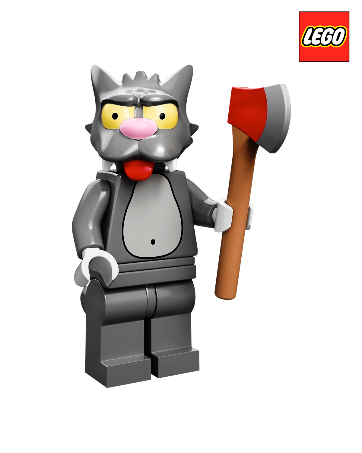 Scratchy - The Simpsons - Series 1 | LEGO Minifigure | NEW CMF