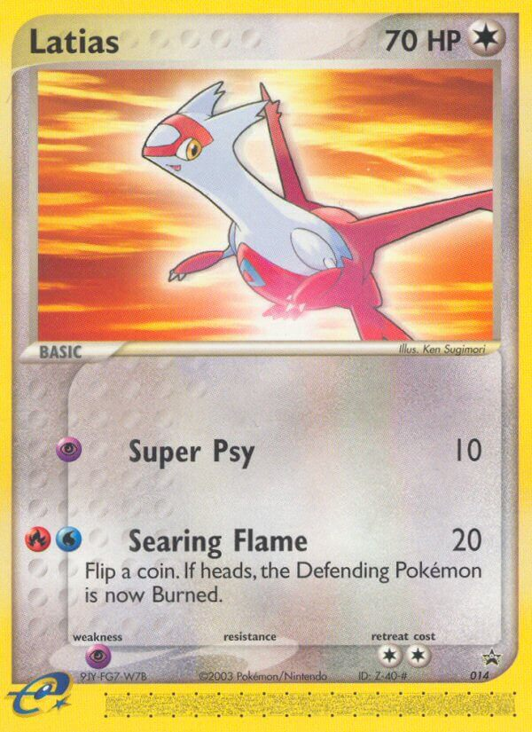 Latias #14 Promo | Nintendo Black Star Promos | Pokemon Card