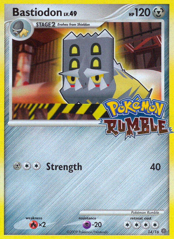 Bastiodon 14/16 | Pokémon Rumble | Pokemon Card