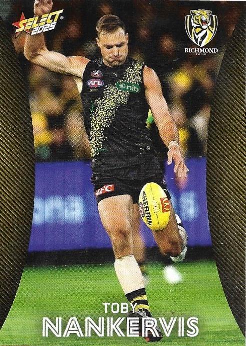 Toby Nankervis #150 Richmond Tigers | 2025 Select AFL Footy Stars | Trading Card
