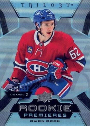 Owen Beck #151 Montreal Canadiens | 2023-24 Upper Deck Trilogy | NHL Trading Card