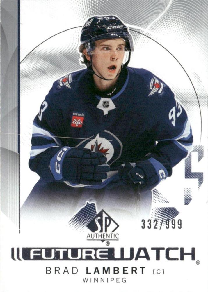 Brad Lambert #151 Winnipeg Jets | 2024-25 SP Authentic | NHL Trading Card