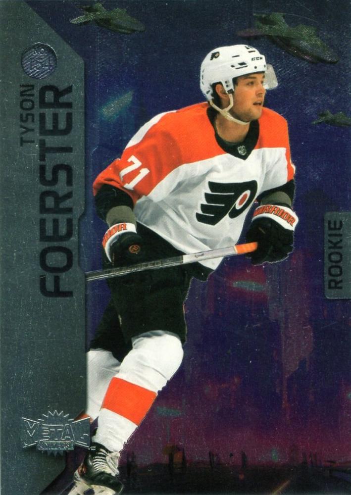 Tyson Foerster #154 Philadelphia Flyers | 2023-24 SkyBox Metal Universe | NHL Trading Card