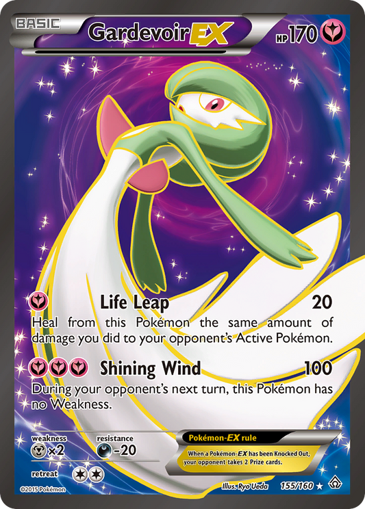 Gardevoir-EX 155/160 Rare Ultra | Primal Clash | Pokemon Card