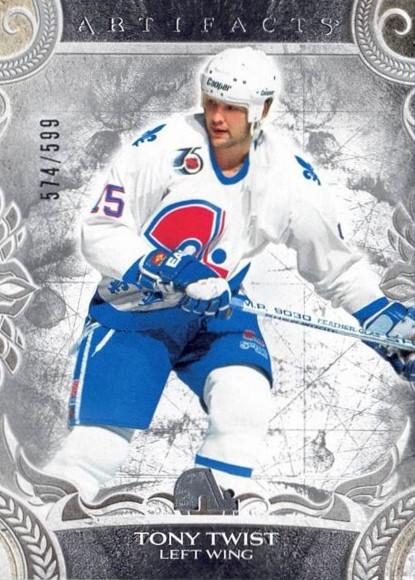 Tony Twist #156 Quebec Nordiques | 2024-25 Upper Deck Artifacts | NHL Trading Card