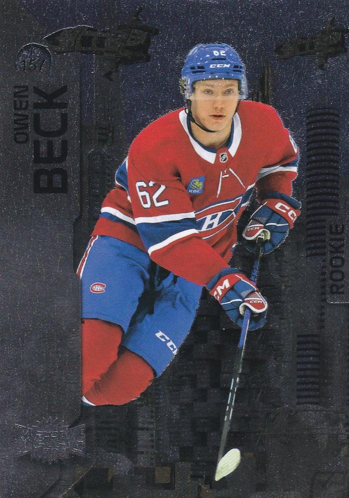 Owen Beck #157 Montreal Canadiens | 2023-24 SkyBox Metal Universe | NHL Trading Card