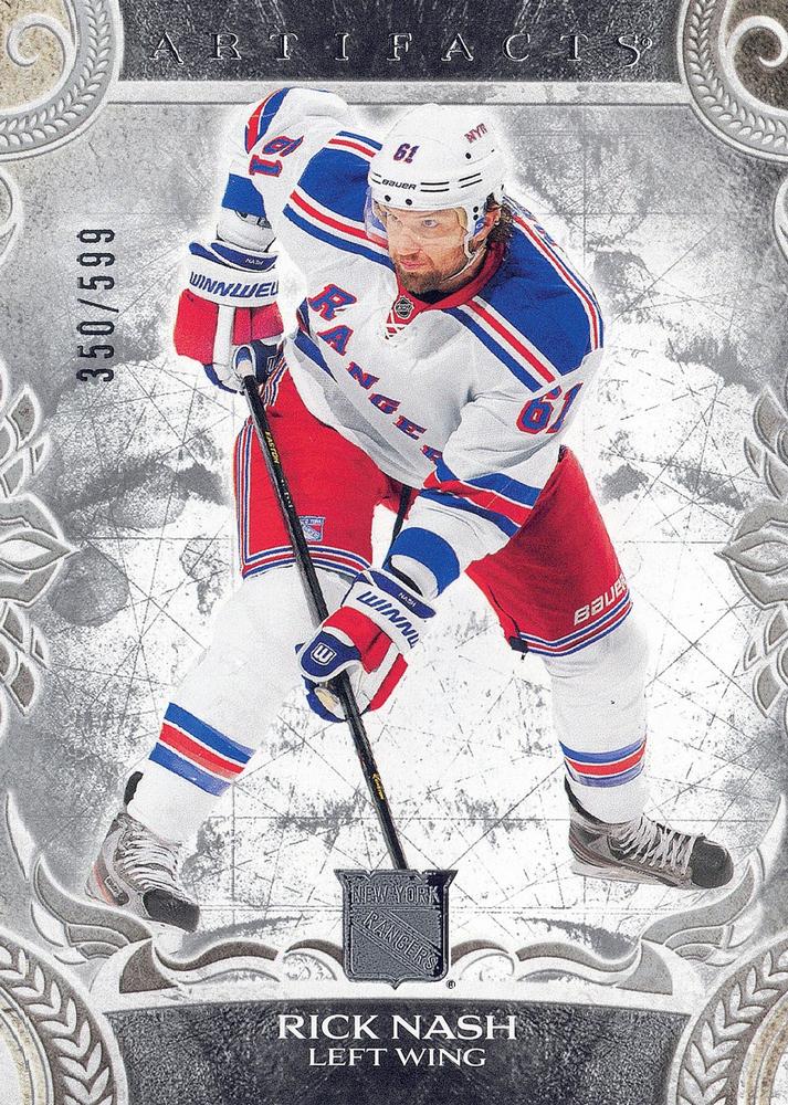 Rick Nash #158 New York Rangers | 2024-25 Upper Deck Artifacts | NHL Trading Card