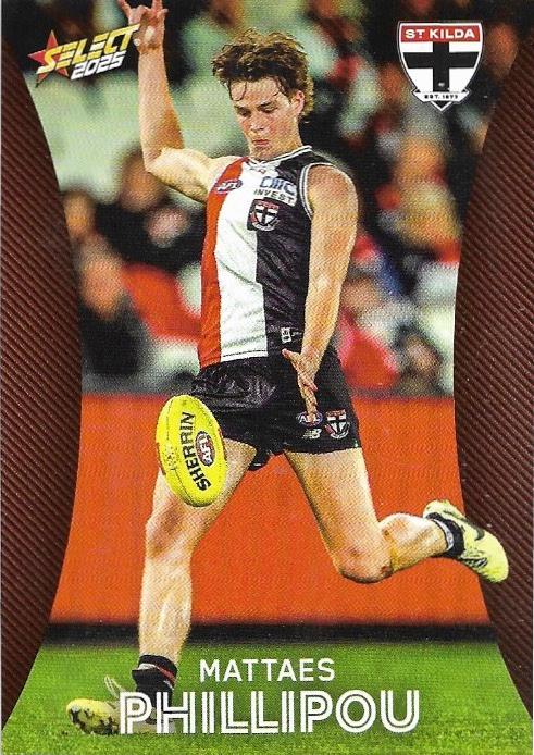 Mitch Owens #159 St. Kilda Saints | 2025 Select AFL Footy Stars | Trading Card