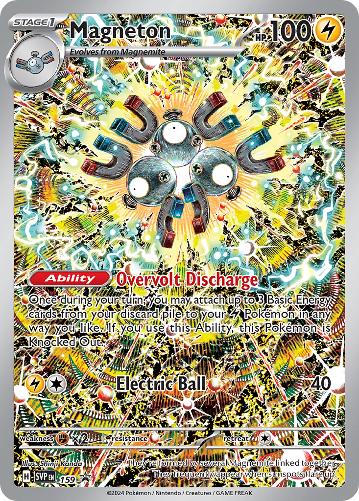Magneton #159 Promo | Scarlet & Violet Black Star Promos | Pokemon Card