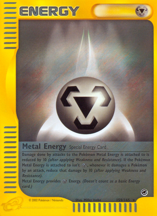 Metal Energy 159/165 Rare | Expedition Base Set | Pokemon Card