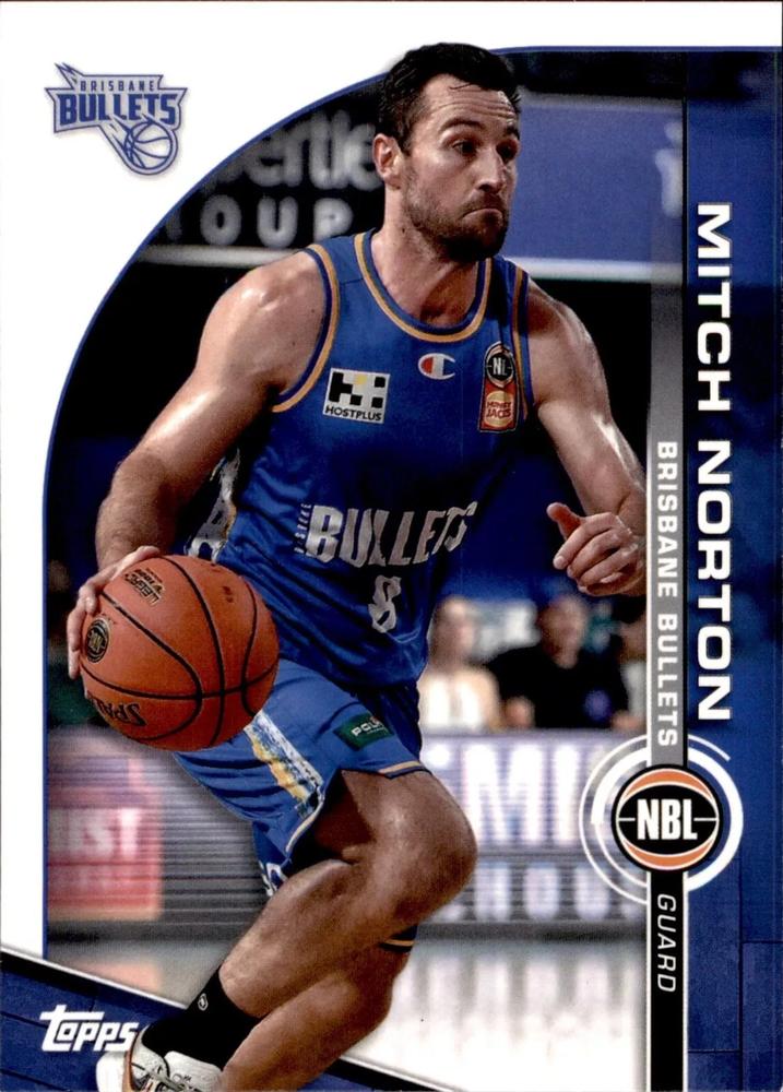 Mitch Norton #15 Brisbane Bullets | 2023-24 Topps NBL | NBL Trading Card