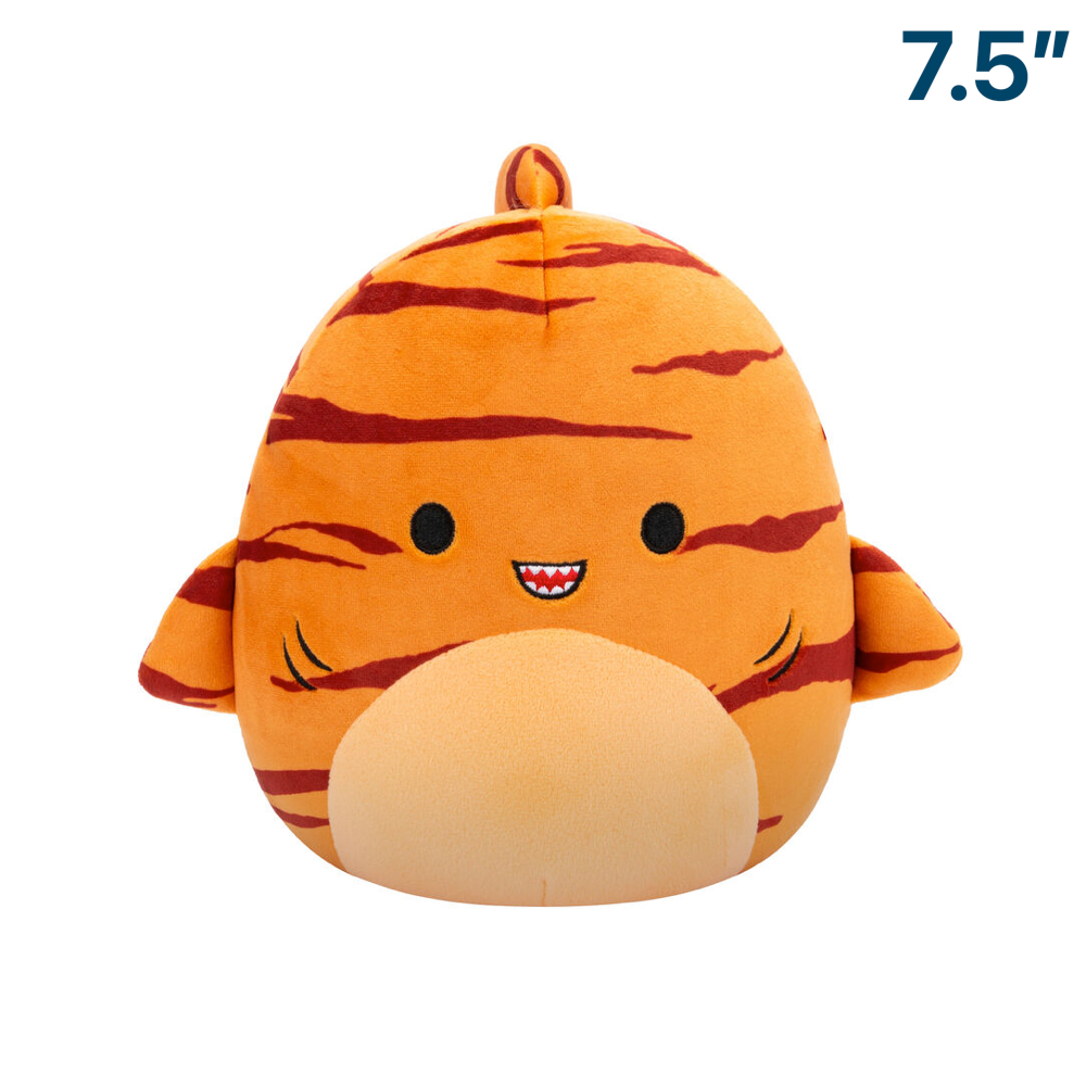 Jagger the Tiger Shark ~ 7.5" Squishmallow Plush