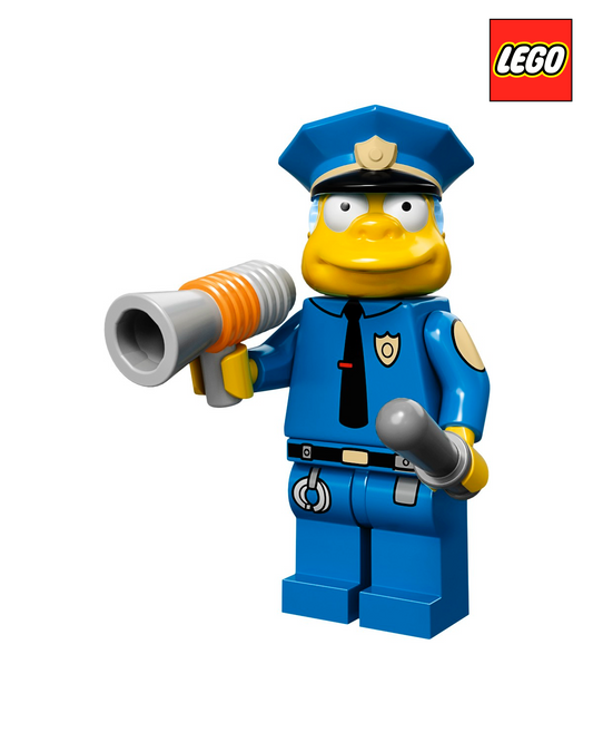 Chief Wiggum - The Simpsons - Series 1  | LEGO Minifigure | NEW CMF
