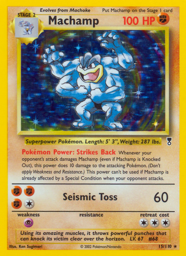 Machamp 15/110 Rare Holo | Legendary Collection | Pokemon Card