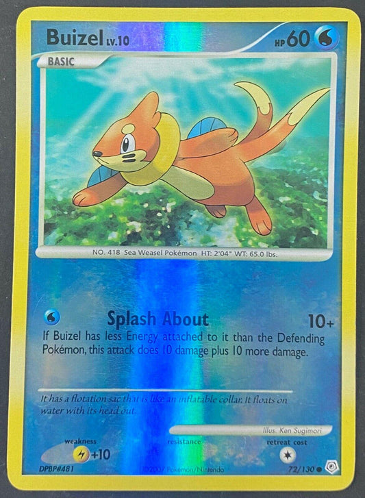 Buizel 72/130 Reverse Holo | Diamond & Pearl | Pokemon Card