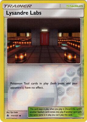 Lysandre Labs 111/131 Reverse Holo | Forbidden Light | Pokemon Card