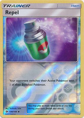Repel 130/149 Reverse Holo | Sun & Moon | Pokemon Card