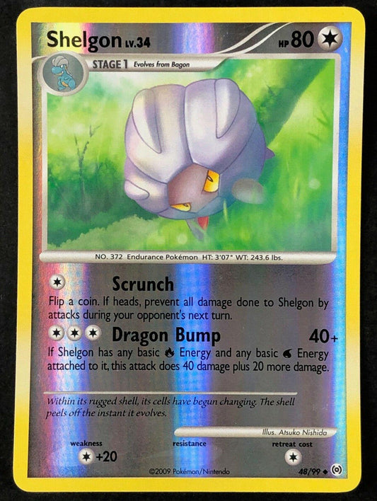 Shelgon 48/99 Reverse Holo | Arceus | Pokemon Card