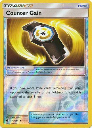 Counter Gain 170/214 Reverse Holo | Lost Thunder | Pokemon Card