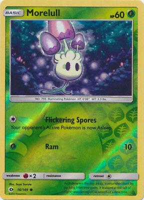 Morelull 16/149 Reverse Holo | Sun & Moon | Pokemon Card