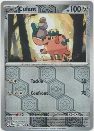 Cufant 41/64 Reverse Holo | Shrouded Fable | Pokemon Card
