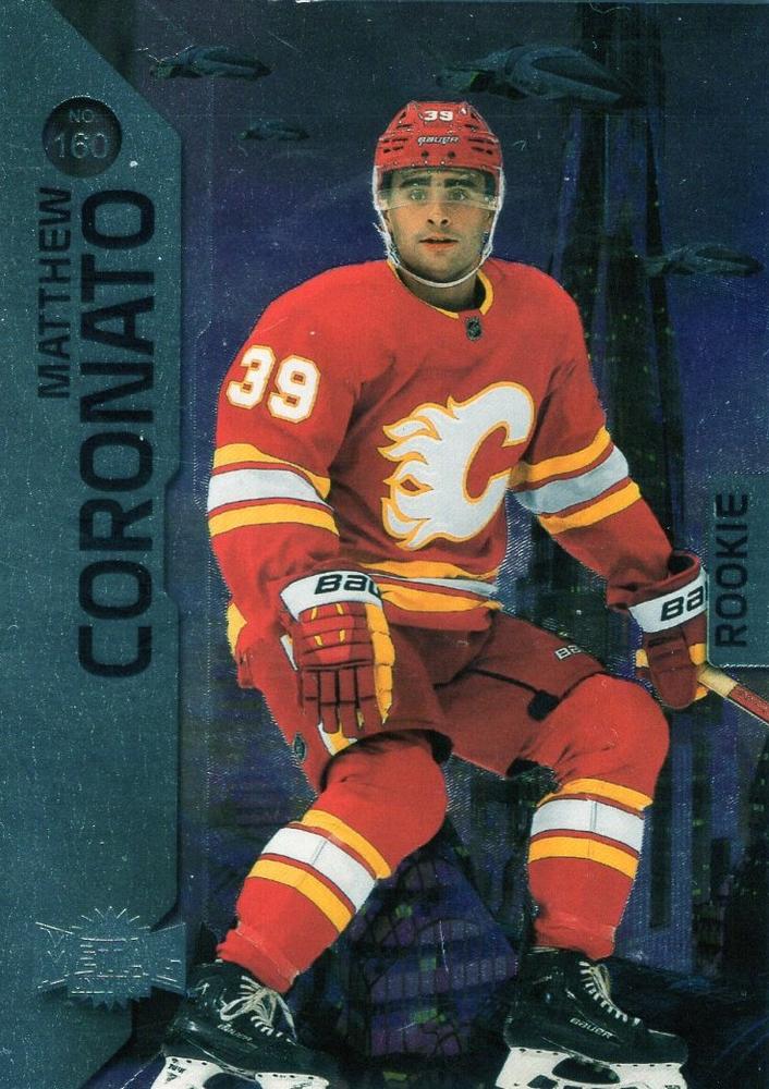 Matthew Coronato #160 Calgary Flames | 2023-24 SkyBox Metal Universe | NHL Trading Card