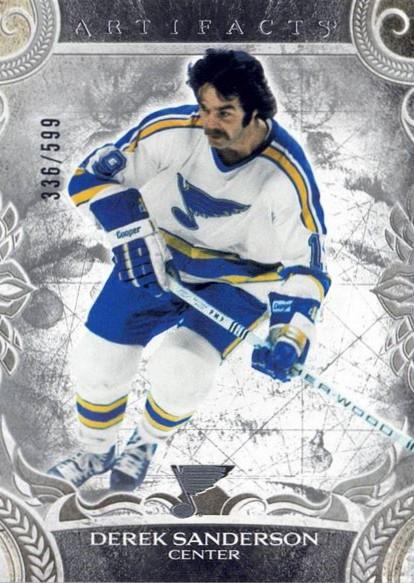 Derek Sanderson #161 St. Louis Blues | 2024-25 Upper Deck Artifacts | NHL Trading Card
