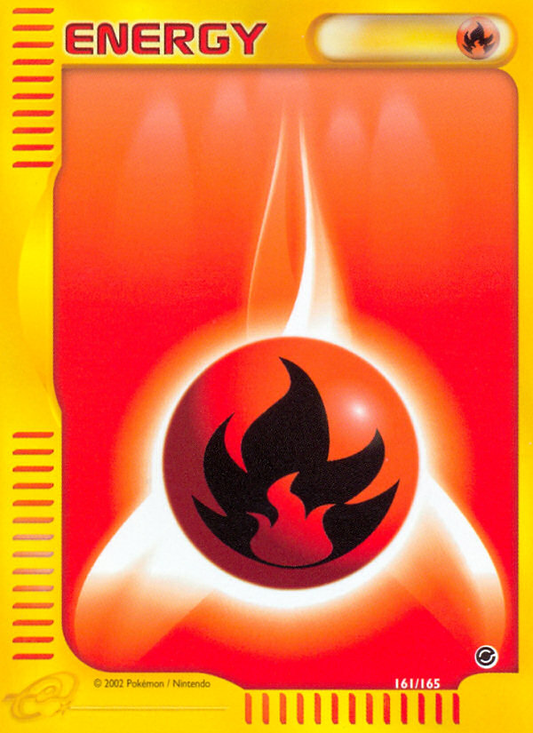 Fire Energy 161/165 | Expedition Base Set | Pokemon Card