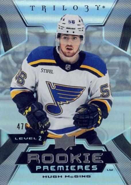Hugh McGing #163 St. Louis Blues | 2023-24 Upper Deck Trilogy | NHL Trading Card