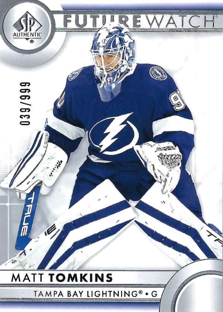 Matt Tomkins #164 Tampa Bay Lightning | 2023-24 SP Authentic | NHL Trading Card