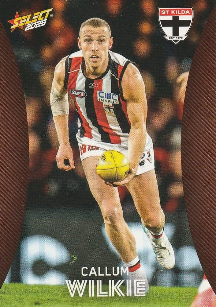 Callum Wilkie #164 St. Kilda Saints | 2025 Select AFL Footy Stars | Trading Card