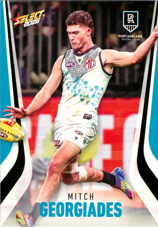 Mitch Georgiades #164 Port Adelaide Power | 2026 Select AFL Footy Stars | Trading Card