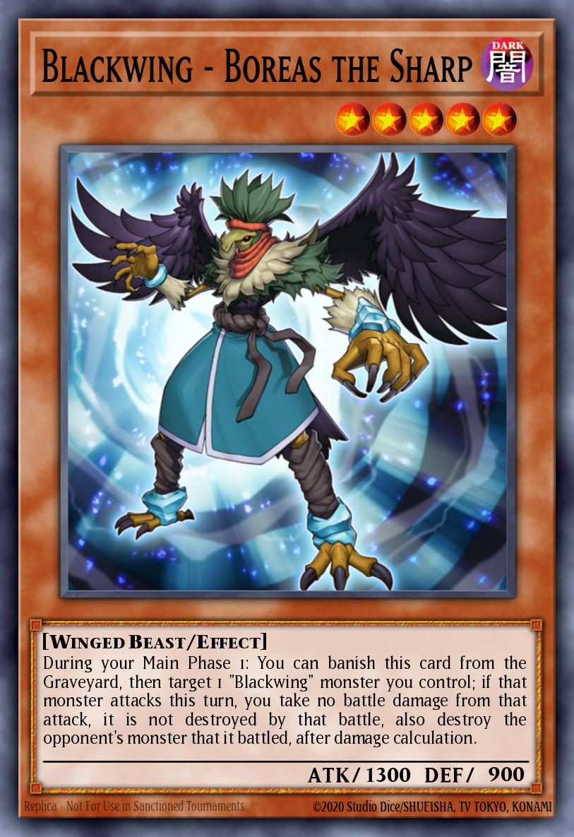 Blackwing Boreas the Sharp - STOR-EN007 Rare | Yu-Gi-Oh! Card
