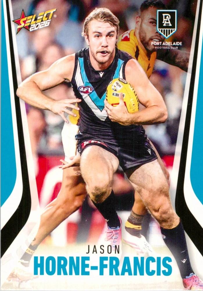 Jason Horne-Francis #165 Port Adelaide Power | 2026 Select AFL Footy Stars | Trading Card
