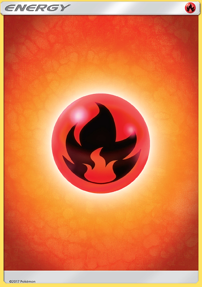 Fire Energy 165/149 Common | Sun & Moon | Pokemon Card