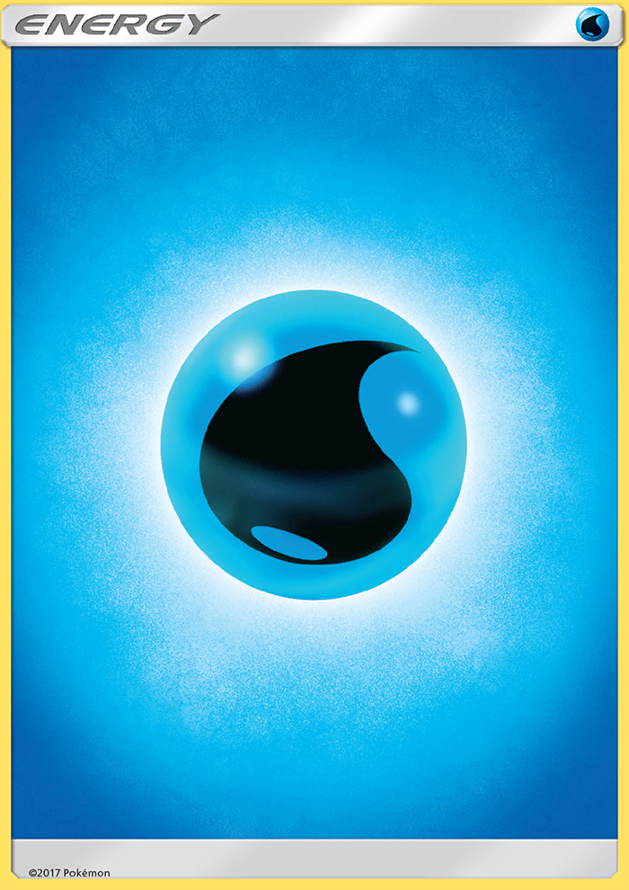Water Energy 166/149 Common | Sun & Moon | Pokemon Card
