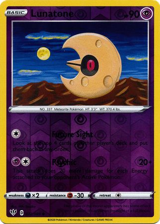 Buy Lunatone | Darkness Ablaze