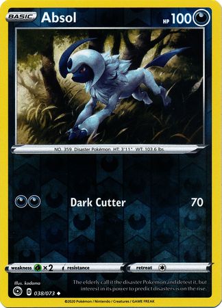 absol pokemon card holo Buy Absol 38/73 Uncommon | Champion's Path